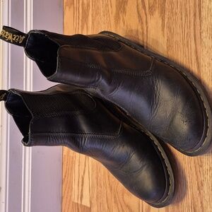 Dr. Martens Black Leather Cadence Boots Size 8